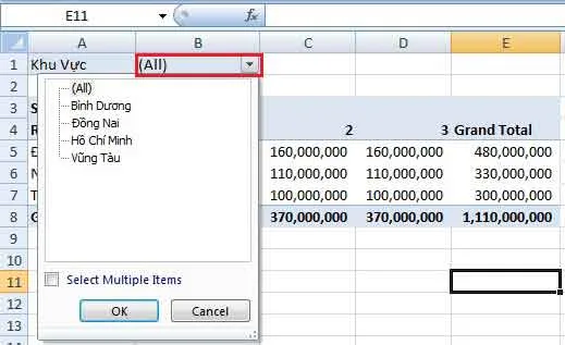 Hướng dẫn sử dụng Pivot Table cơ bản & nâng cao mới nhất 22 Pivot Table cơ bản và năng cao