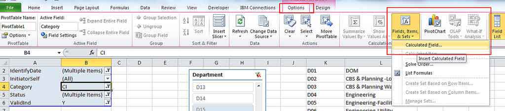 Pivot Table cơ bản và năng cao