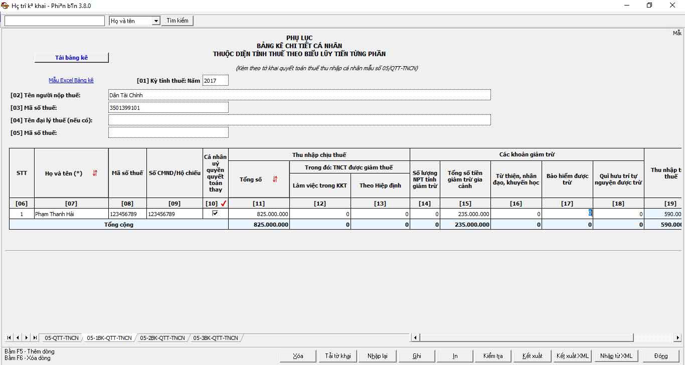 quyết toán thuế TNCN 2023