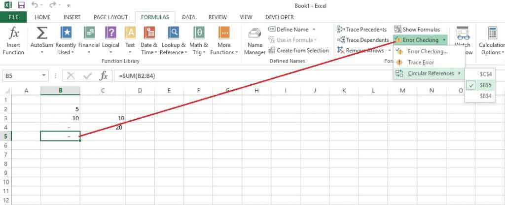 excel không nhảy công thức