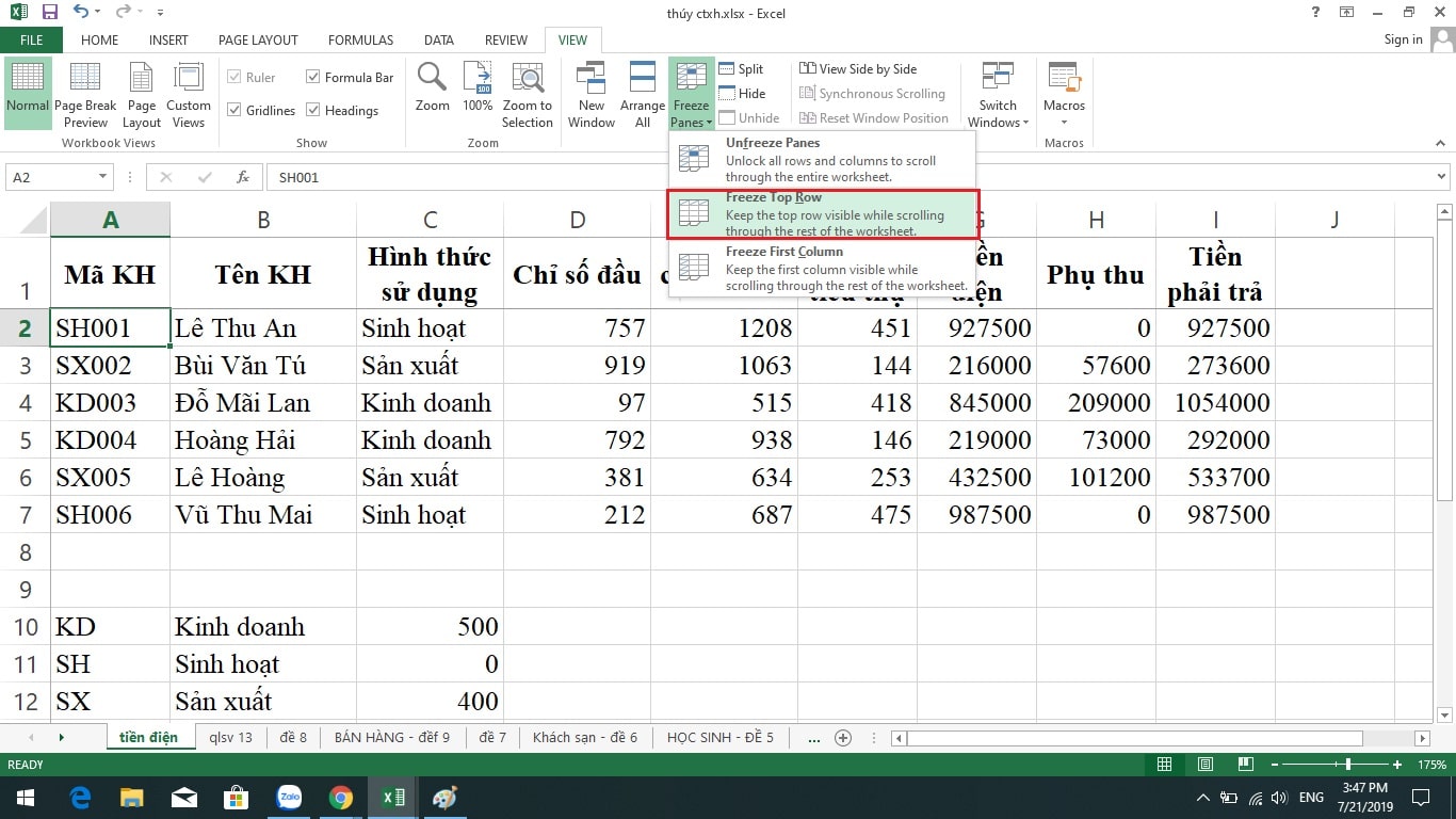 C ch c nh d ng trong excel 2023 qua 3 b c n gi n