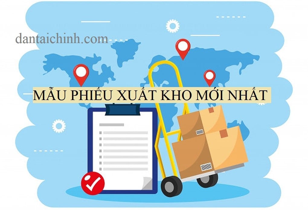 Mẫu phiếu xuất kho mới nhất