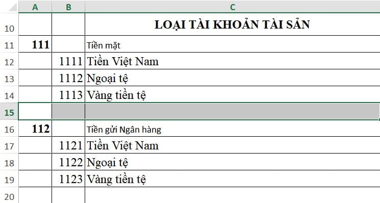 Cách ẩn dòng, cột trong Excel