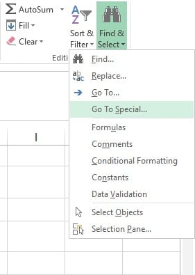 Cách ẩn dòng, cột trong Excel