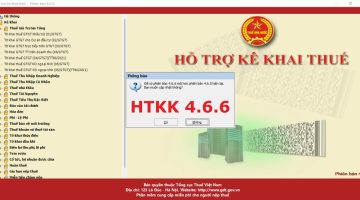 Tải phần mềm HTKK 4.6.6 ngày 20/01/2022