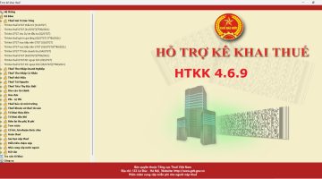 Tải phần mềm HTKK 4.6.9 ngày 18/02/2022