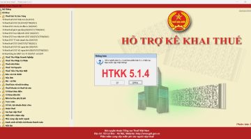 Download phần mềm HTKK 5.1.4 ngày 3/1/2024