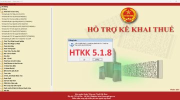 Download phần mềm HTKK 5.1.8 ngày 2/3/2024