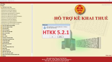 Download phần mềm HTKK 5.2.1 ngày 2/8/2024