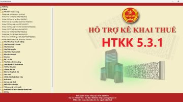 Download phần mềm HTKK 5.3.1 ngày 17/3/2025