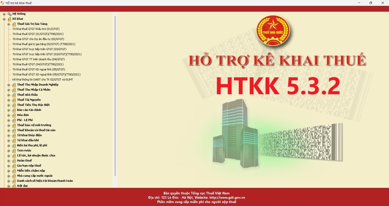 Thông báo nâng cấp phần mềm HTKK 5.3.2 ngày 18/3/2025 2 Nâng cấp phần mềm HTKK 5.3.2 ngày 18/3/2025