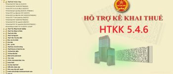 Cập nhật phần mềm HTKK phiên bản HTKK 5.4.6