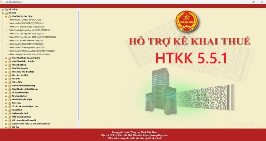 HTKK 5.5.1 ngày 12/12/2025 theo NĐ 236/2025/NĐ-CP 2 HTKK 5.5.1 ngày 12/12/2025