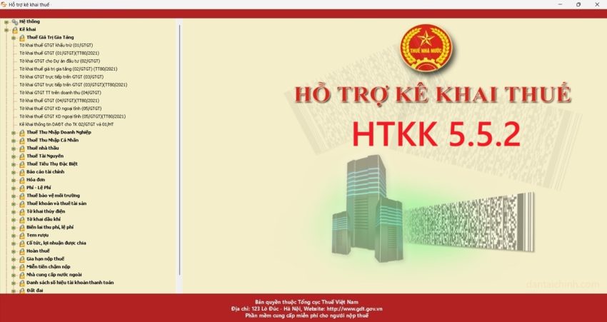 Download HTKK 5.5.2 ngày 30/12/2025 mới nhất