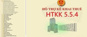 Tải phần mềm HTKK 5.5.4 ngày 09/01/2026